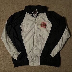 Vintage 1995 Nebraska Football windbreaker jacket